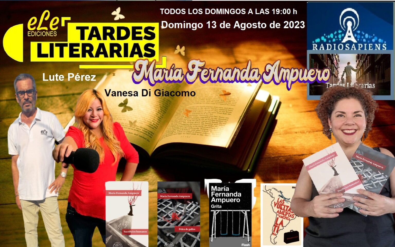María Fernanda Ampuero.