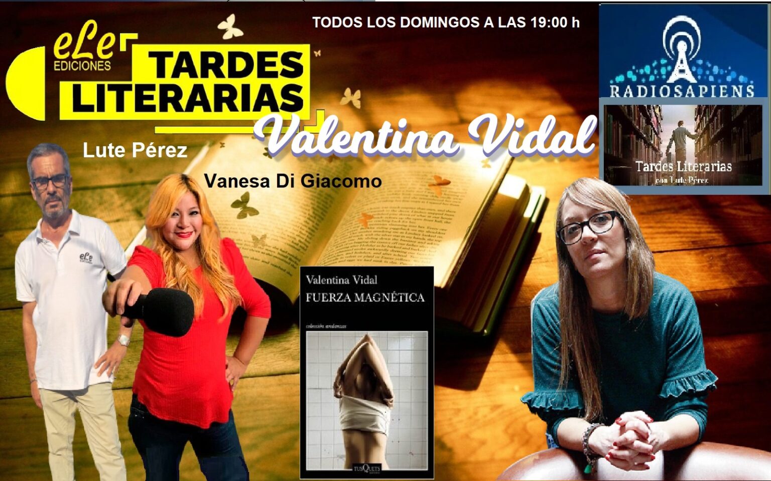 VALENTINA VIDAL, escritora y música.