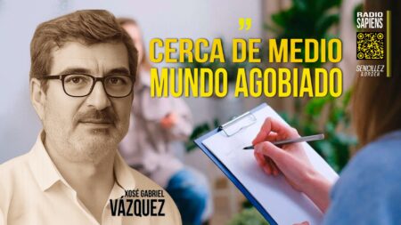 ⭕️ Cerca de medio mundo agobiado