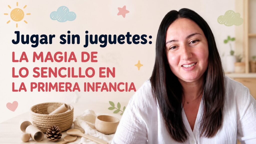 Jugar sin juguetes: LA MAGIA DE LO SENCILLO EN LA PRIMERA INFANCIA