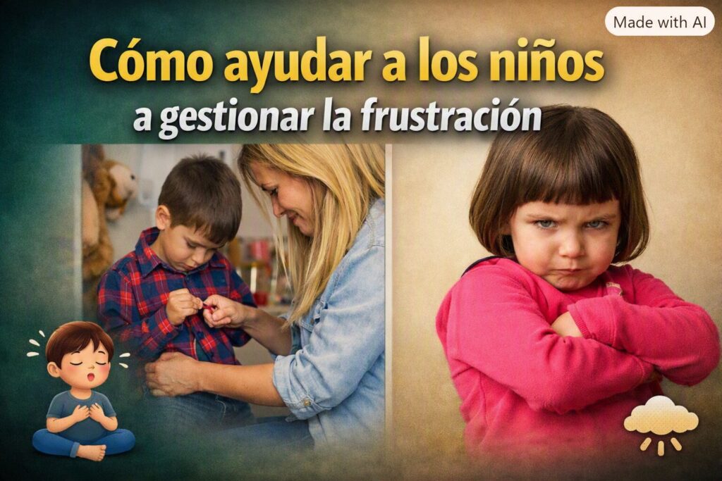 Cómo ayudar a los niños a gestionar la frustración