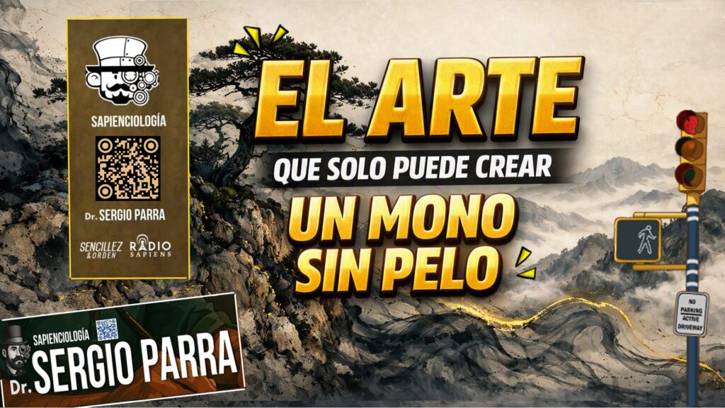 ⭕️ El ARTE que SOLO PUEDE crear UN MONO sin pelo