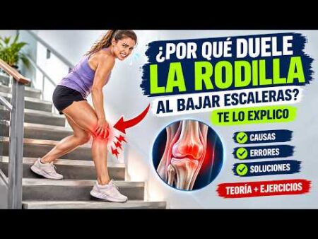 ¿Tu rodilla protesta en cada escalón? Aprende a frenarla antes de que vaya a más